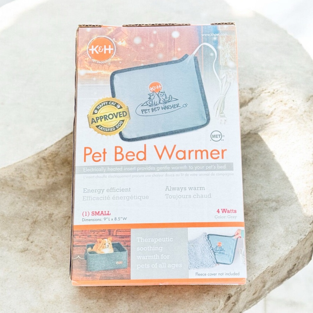 K&H Pet Supplies Bed Warmer NWT Dog/Cat Animal Warming Pad for Heated Area